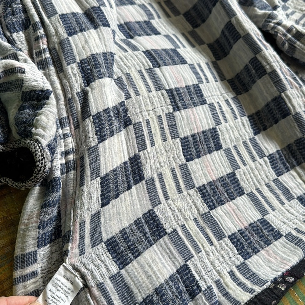 A&J heather top in kasuri/kente - Picture 5 of 5